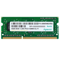 Apacer S9901258 - RAM Memory DV.04G2K.KAM 4 GB 1600 mHz CL11