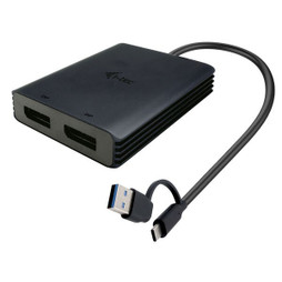 i-Tec S55266648 - USB Cable CADUAL4KDP Black