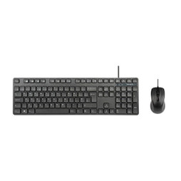 Targus S55285947 - Keyboard and Mouse AKM622ES Black Spanish QWERTY