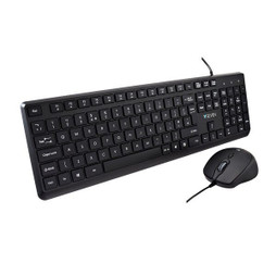 V7 S55267957 - Clavier CKU350UK Noir QWERTY