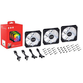 XPG S5630084 - Box Ventilator VENTO R 120 ARGB PWM Ø 12 cm (1 Stück)