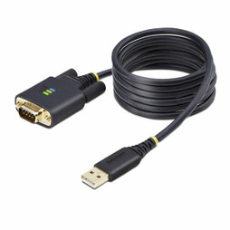 Startech S55285241 - USB-Kabel 1P6FFC-USB-SERIAL Schwarz 2 m
