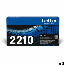Brother S8437738 - Toner HL-2240D/2250DN/2270DW/FAX 2840 Black (3 Units)