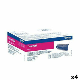 Brother S8438028 - Original Toner HLL8260CDW,HLL8360CDW/HLL9310CDW TN423M Magenta (4 Units)