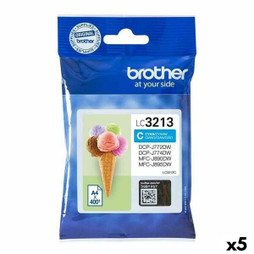 Brother S8438237 - Cartouche dencre originale Cyan (5 Unités)