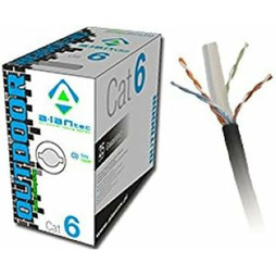 Alantec S9150826 - UTP starres Netzwerkkabel der Kategorie 6 KIU6OUTS305 Schwarz 305 m