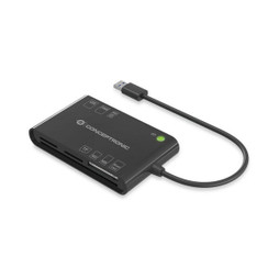 Conceptronic S77202626 - USB Cable 110530207101 Black (Refurbished A)