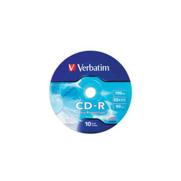 Verbatim S77178674 - CD-R 43725 700 MB (10 Units)