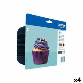 Brother S8437729 - Cartouche d'encre originale MFC-J4410DW/MFC-J4510DW Noir/Cyan/Magenta/Jaune (4 Unités)