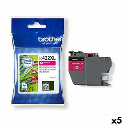 Brother S8437733 - Cartouche dencre originale MFCJ5340DW, MFCJ5740DW, MFCJ6540DW, MFCJ6940DW Magenta (5 Unités)