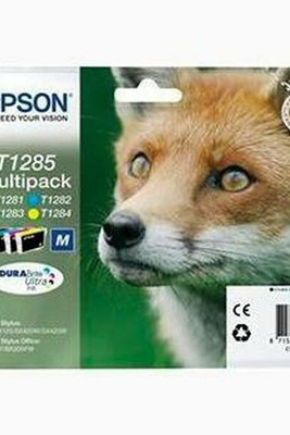 Epson S8437890 - Original Ink Cartridge Stylus S22/SX125/SX 235W/420W/425W/Office BX305 Black/Cyan/Magenta/Yellow (8 Units)