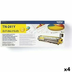 Brother S8437836 - Toner original HL3140CW/HL3150CDW Jaune (4 Unités)