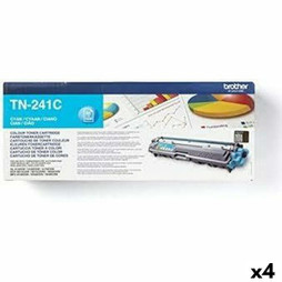 Brother S8437950 - Toner original HL3140CW/HL3150CDW/DCP9020CDW Cyan (4 Unités)