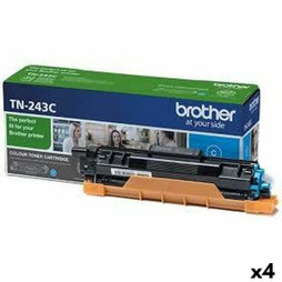 Brother S8437951 - Toner original HLL3210CW Cyan (4 Unités)