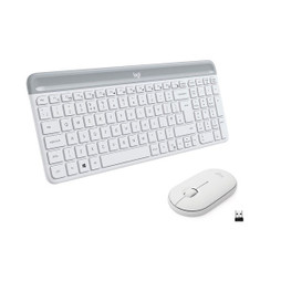 Logitech S55268804 - Keyboard and Mouse 920-009197 White Italian QWERTY
