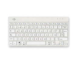 R-Go S55271180 - Tastatur RGOCOESWLWH Weiß Qwerty Spanisch