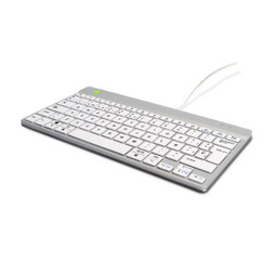 R-Go S55271178 - Tastatur RGOCOESWDWH Weiß Qwerty Spanisch