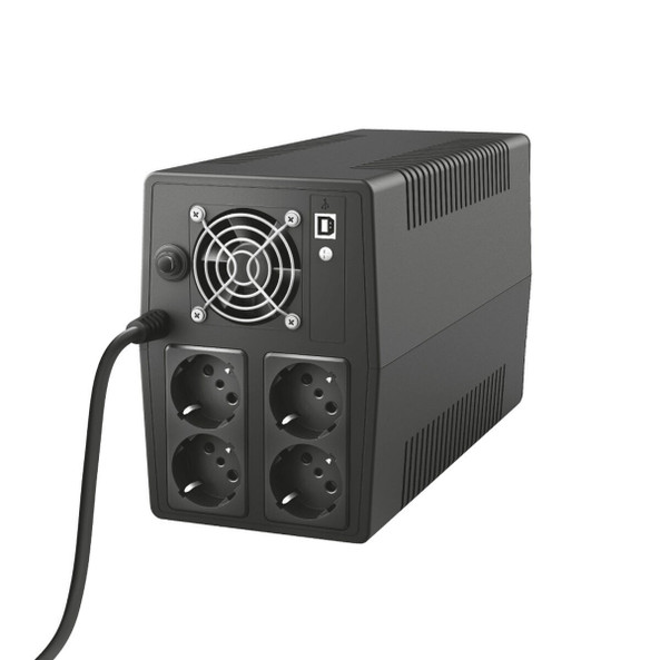 Trust S55176933 - Unterbrechungsfreies Stromversorgungssystem Interaktiv USV Paxxon 900 W