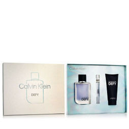 Calvin Klein S8319997 - Mens Perfume Set Defy 3 Pieces