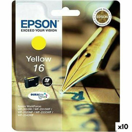 Epson S8437571 - Original Ink Cartridge DURABRITE ULTRA INK -Nº 16 Yellow (10 Units)