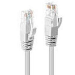 LINDY S77183964 - Câble Réseau Rigide UTP 6ème Catégorie 48095 Blanc 5 m 1 Unité