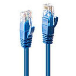 LINDY S77183928 - Câble Réseau Rigide UTP 6ème Catégorie 48022 Bleu 10 m 1 Unité