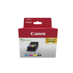 Canon M0521285 - Original Ink Cartridge CLI551 Multicolour (1 Unit)