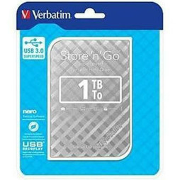Verbatim S7719895 - External Hard Drive 53197 1 TB HDD Silver