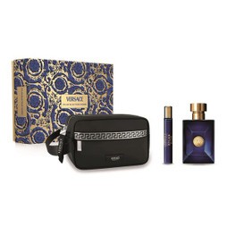 Versace S4523688 - Mens Perfume Set Dylan Blue EDT 3 Pieces
