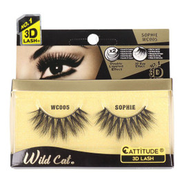 Ebin New York S4262478 - False Eyelashes Wild Cat Sophie
