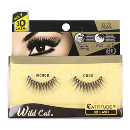 Ebin New York S4262474 - False Eyelashes Wild Cat Coco