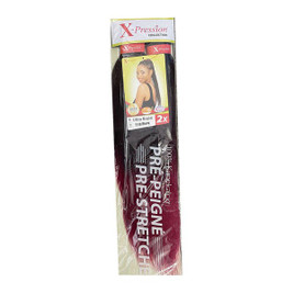 X-Pression S4262415 - Hair extensions Pre Peigne Burgundy 2 Units