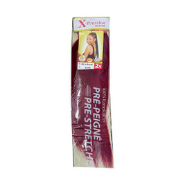 X-Pression S4262412 - Hair extensions Pre Peigne Burgundy 2 Units