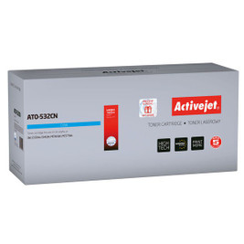 Activejet S9113167 - Toner original ATO-532CN Cyan (1 Unité)