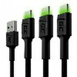 Green Cell S91108874 - USB-Kabel KABGCSET03 Schwarz 2 m
