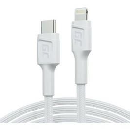 Green Cell S91108864 - USB-Kabel KABGC29W Weiß 2 m