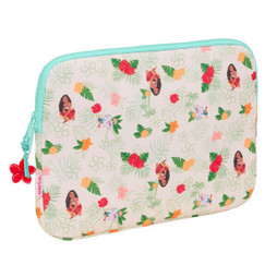 Vaiana S4311278 - Laptop Hülle Blau Beige 15,6 39,5 x 27,5 x 3,5 cm