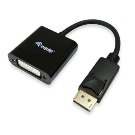 Equip M0508172 - Adaptateur Display Port vers HDMI/VGA 133431 Noir 20 cm