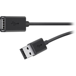 Belkin S7740536 - USB Cable F3U153BT4.8M Black (6 Units)