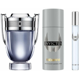 Paco Rabanne S05127223 - Men's Perfume Set Invictus 3 Pieces