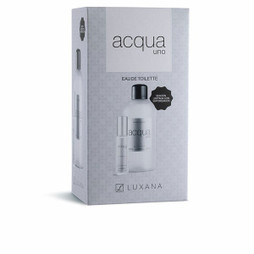 Luxana S05127415 - Set de Parfum Unisexe Acqua Uno 2 Pièces