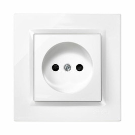 Simon S7925284 - Plug socket Plastic 230 V 16 A Bipolar