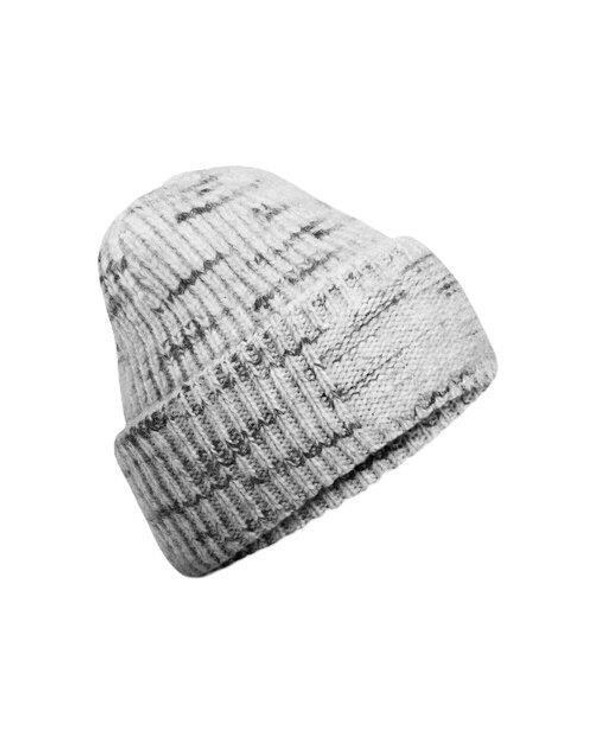Beechfield B330R - CHUNKY KNITTED PATCH BEANIE