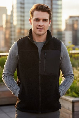 Front Row FR855 - RECYCLED SHERPA GILET