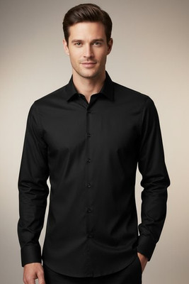Premier Workwear PR203 - MENS LONG SLEEVE POPLIN SHIRT