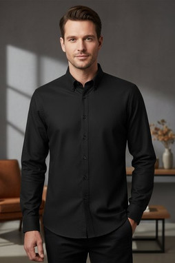 Premier Workwear PR284 - OXFORD MENS LONG SLEEVE SHIRT