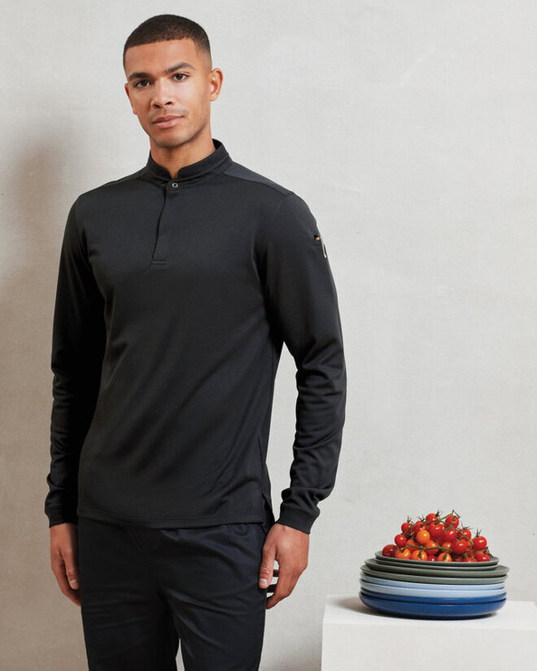Premier Workwear PR647 - ESSENTIAL CHEFS SHIRT L/SLEEVE