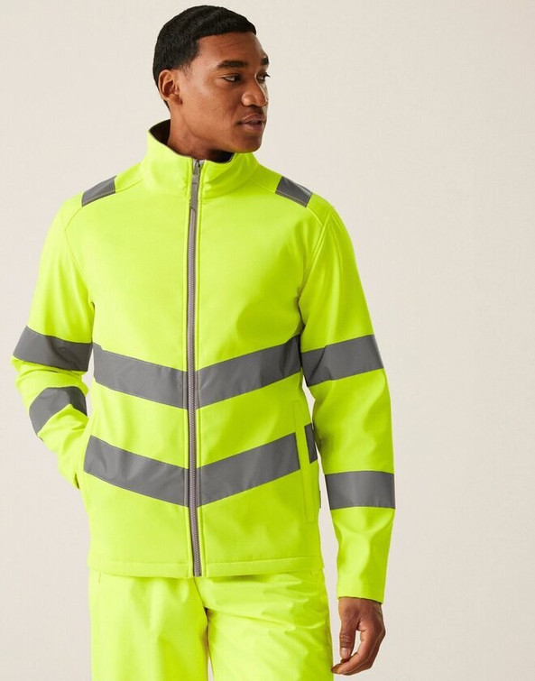 Regatta TRA712 - PRO HI-VIS ABLAZE SOFTSHELL