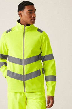 Regatta TRA712 - PRO HI-VIS ABLAZE SOFTSHELL