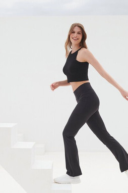 SF Clothing SK428 - WOMENS FLARED LEGGINGS